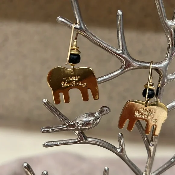 Laurel Burch Lion Dangle Earrings - Picture 6 of 9